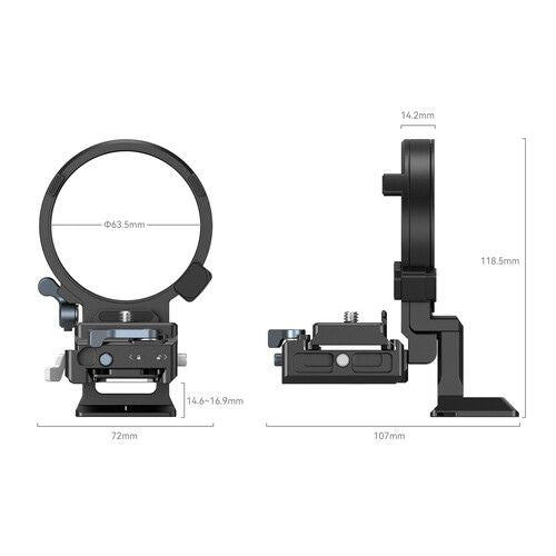 SmallRig Rotatable Horizontal-to-Vertical Mount Plate Kit for Sony Alpha 1 / Alpha 7 / Alpha 9 / FX Series (4244)