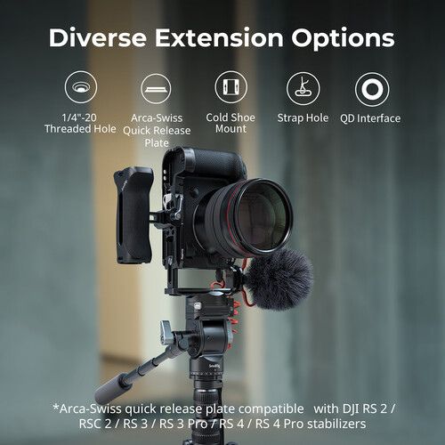 SmallRig "Black Mamba" Camera Cage for Canon EOS R5 Mark II (4975)