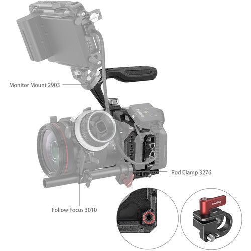 SmallRig "Black Mamba" Handheld Kit for Canon EOS R5 C (3891)