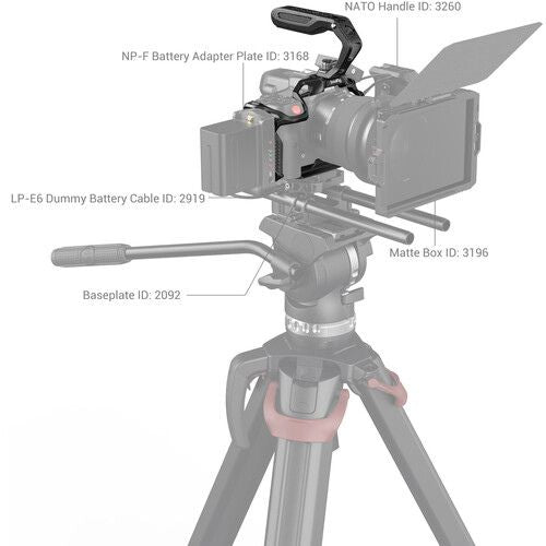 SmallRig "Black Mamba" Handheld Kit for Canon EOS R5 C (3891)