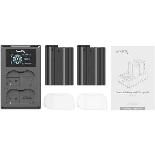 SmallRig EN-EL15 Camera Battery and Charger Kit (3820B)