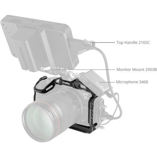 SmallRig "Black Mamba" Camera Cage for Canon EOS R5 Mark II (4975)