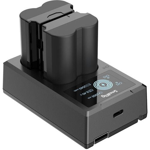 SmallRig NP-W235 Kit with 2 Batteries and 2-Bay USB Charger (3822)