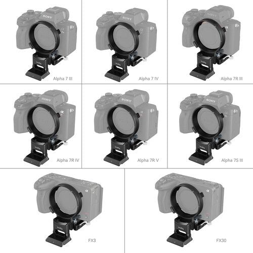 SmallRig Rotatable Horizontal-to-Vertical Mount Plate Kit for Sony Alpha 1 / Alpha 7 / Alpha 9 / FX Series (4244)