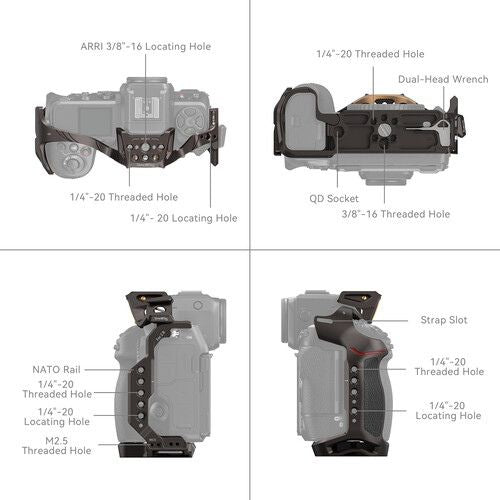 SmallRig "Night Eagle" Full Camera Cage for Nikon Z8 (4316)