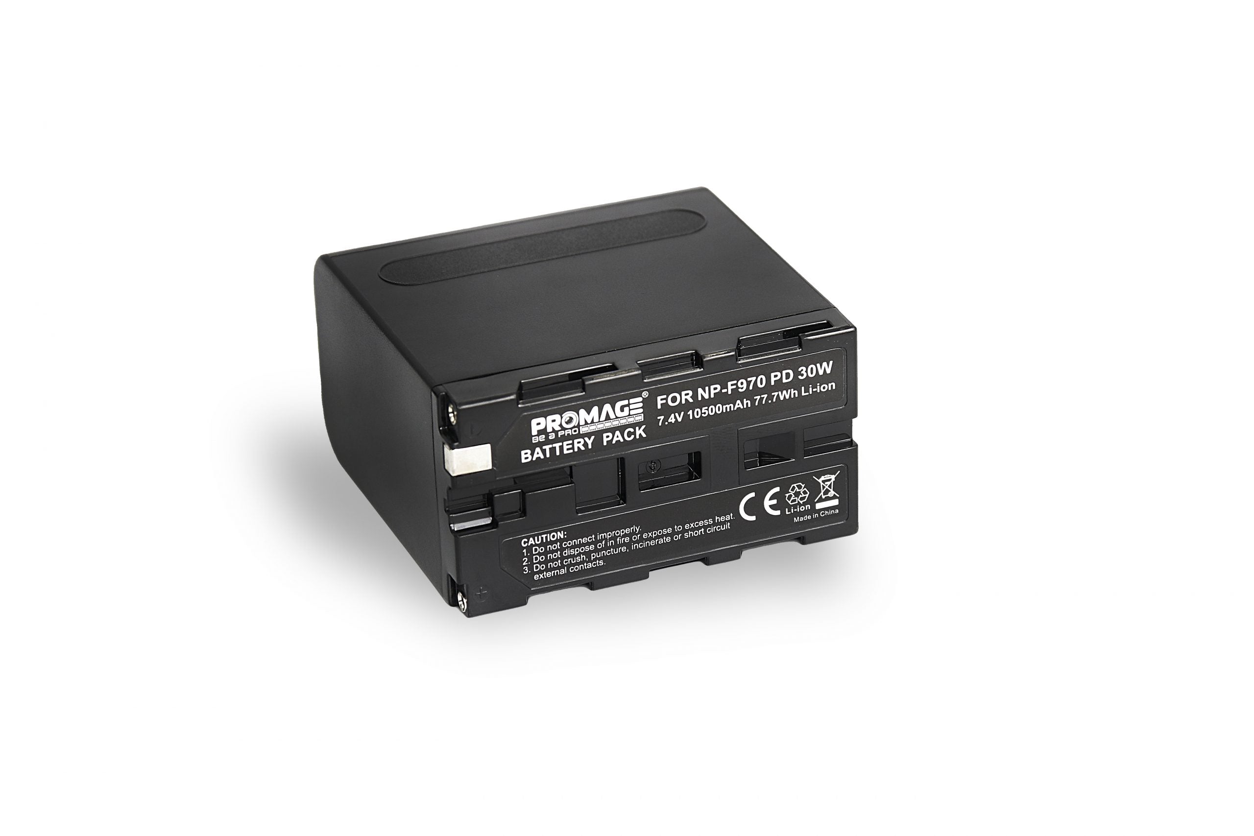 PROMAGE BATTERY FOR SONY F970 PD TYPE C 30W INPUT/STATUS LED