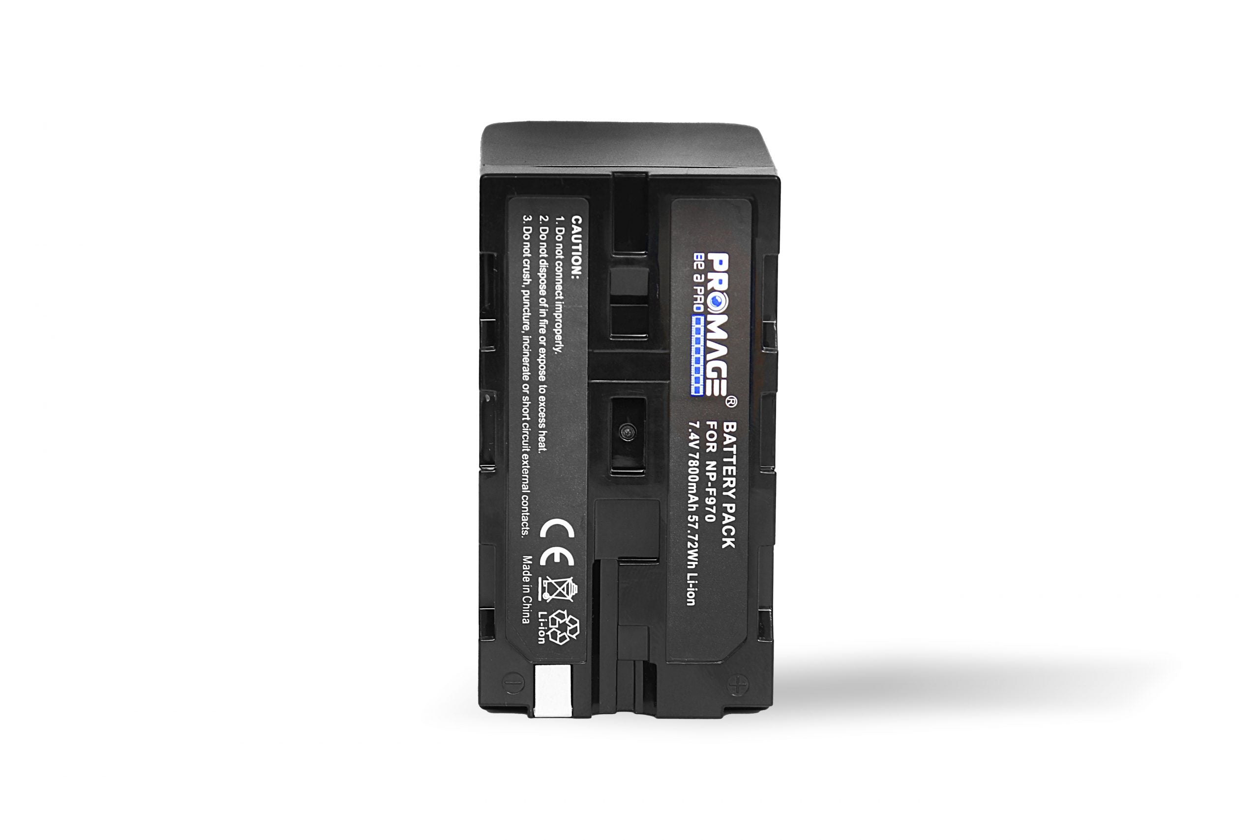 PROMAGE BATTERY FOR SONY NP-F970 II 7800MAH