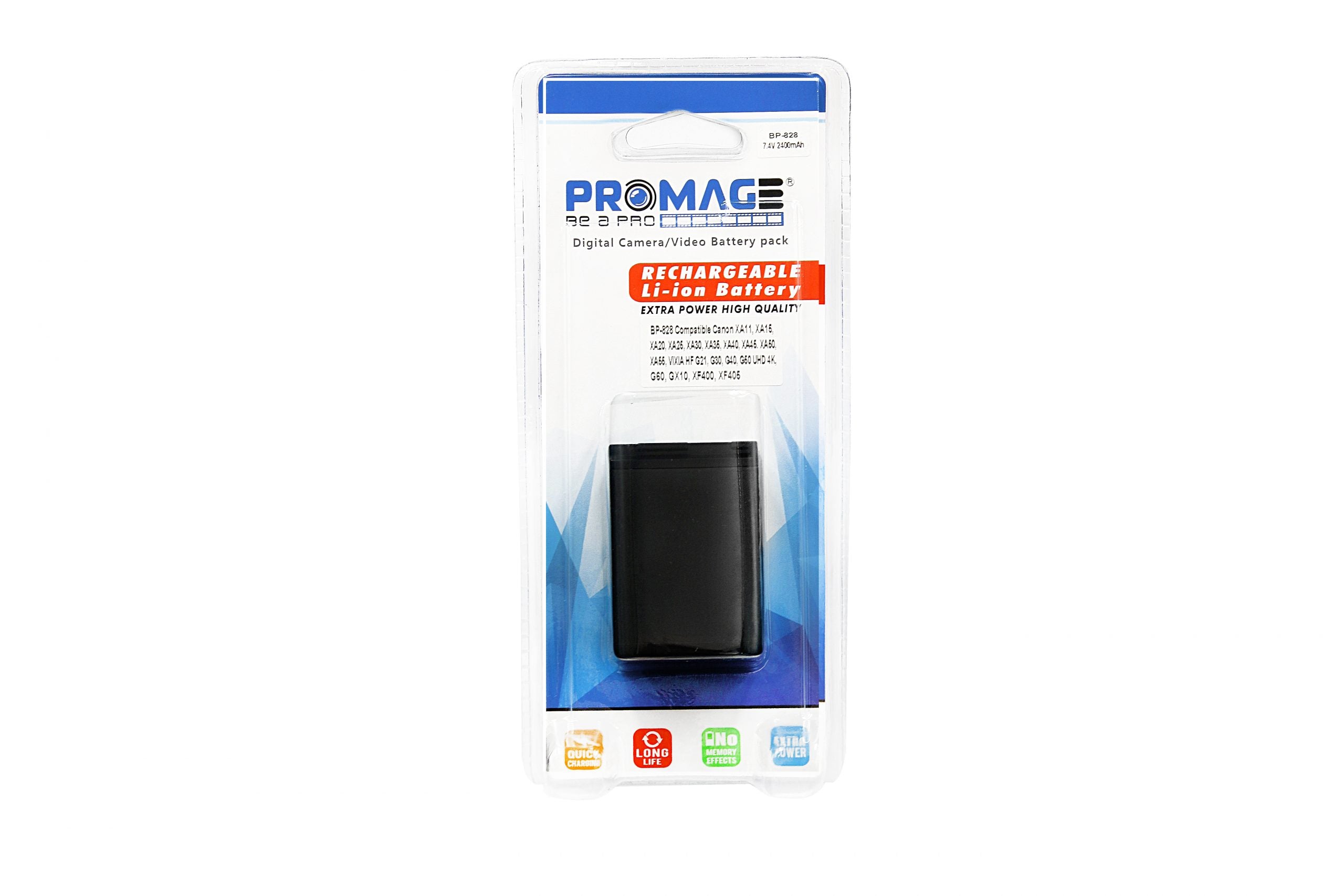 PROMAGE BATTERY FOR CANON BP-828
