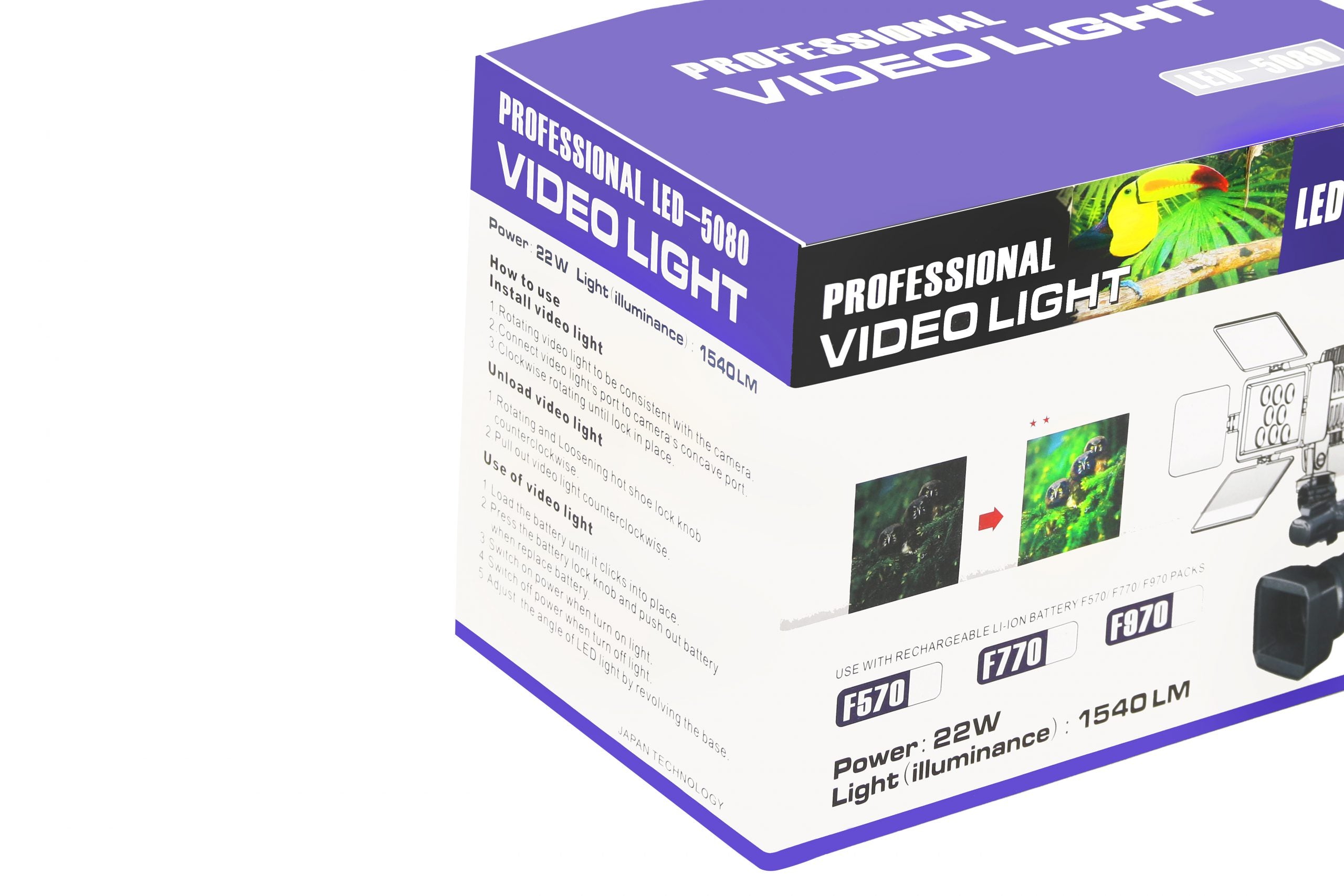 PROMAGE PROFESSIONAL VIDEO LIGHT LED5080