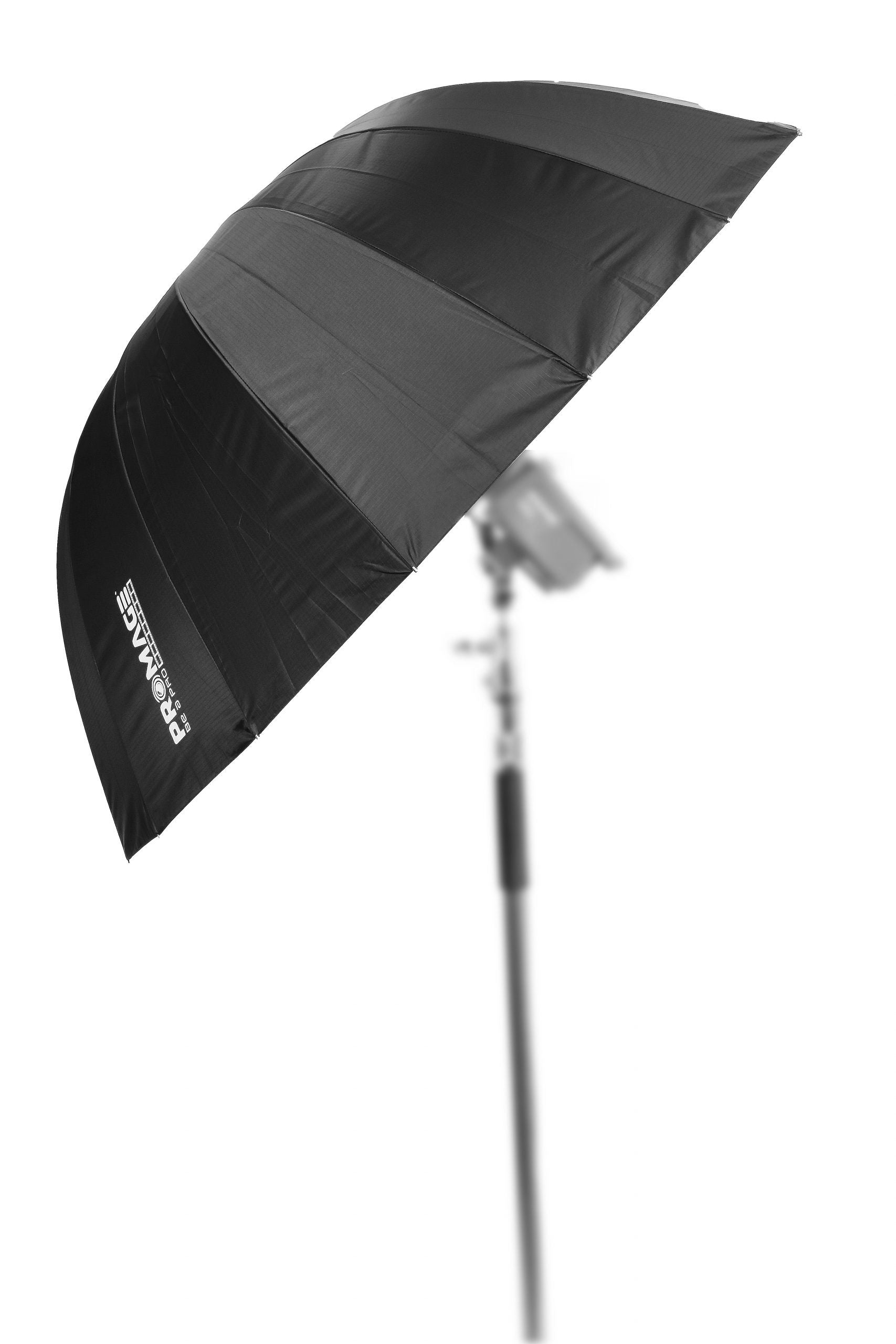 PROMAGE 165CM FIBRE UMBRELLA SOFT SILVER/WHITE