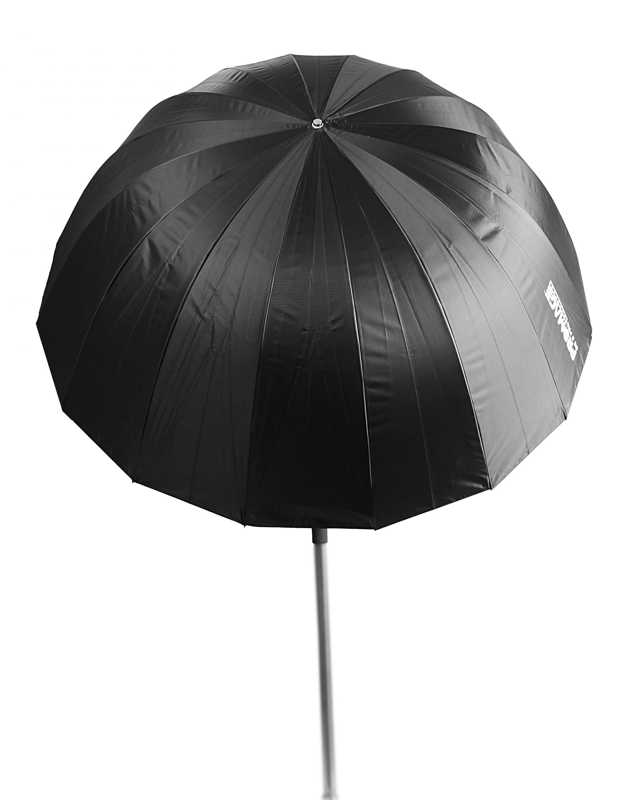 PROMAGE 165CM FIBRE UMBRELLA SOFT SILVER/WHITE