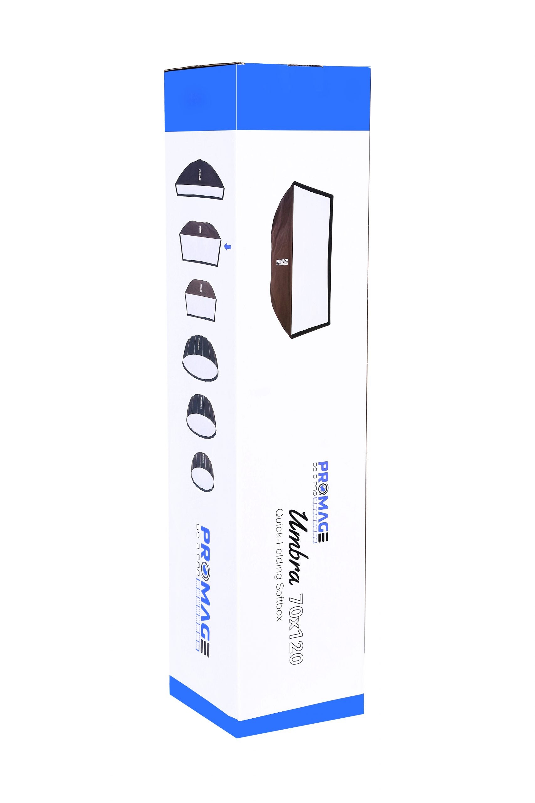 PROMAGE PM-QSG47 70X120CM QUICK FOLDING SOFTBOX WITH GRID