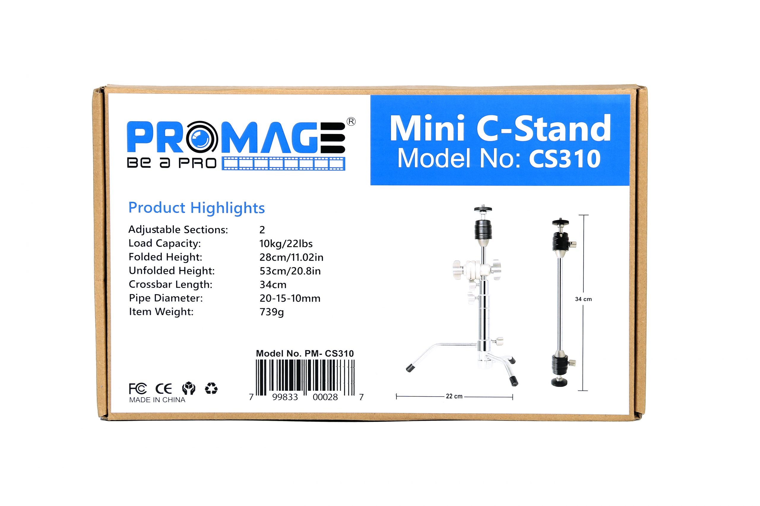 PROMAGE MINI C-STAND PM-CS310