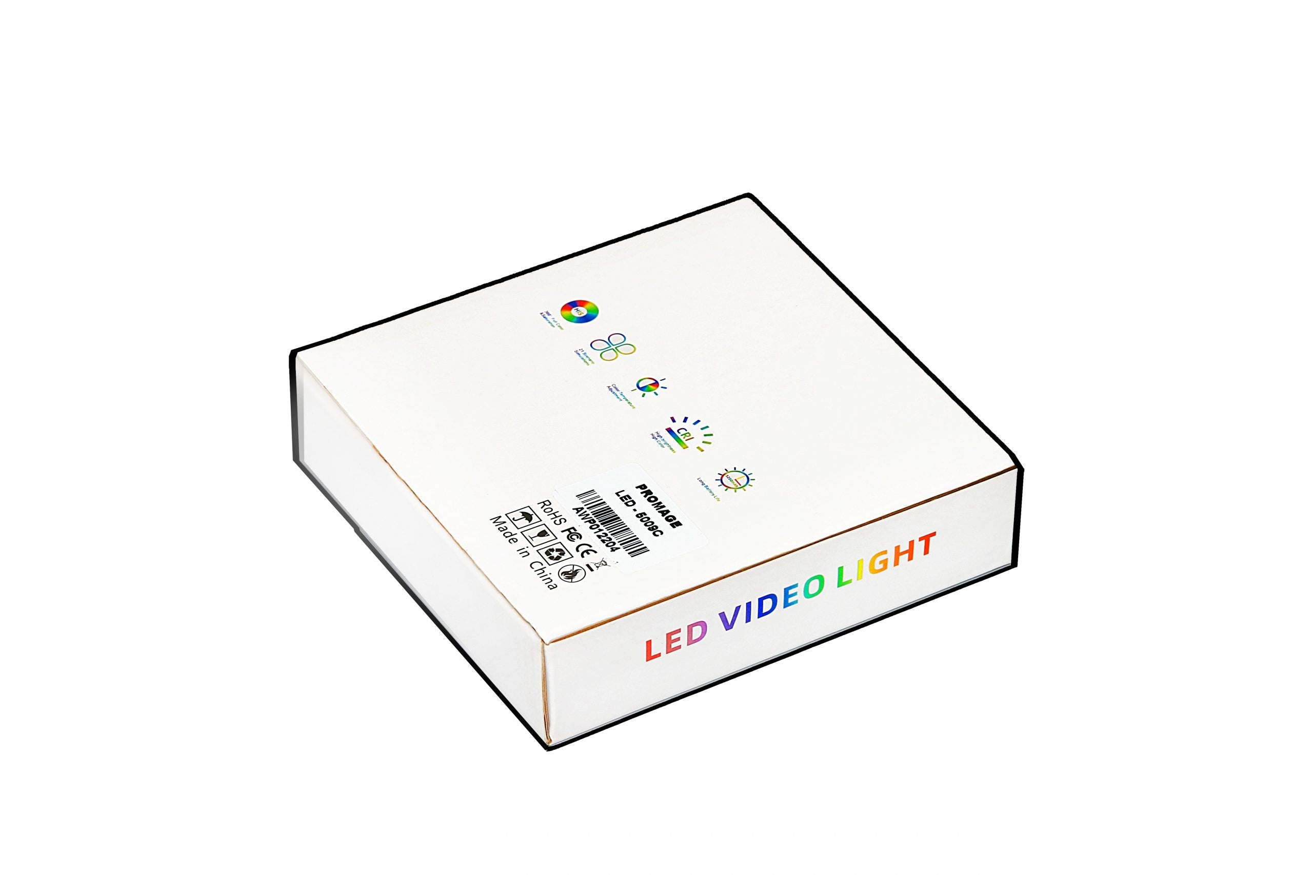 PROMAGE RGB LED VIDEO LIGHT 5009C