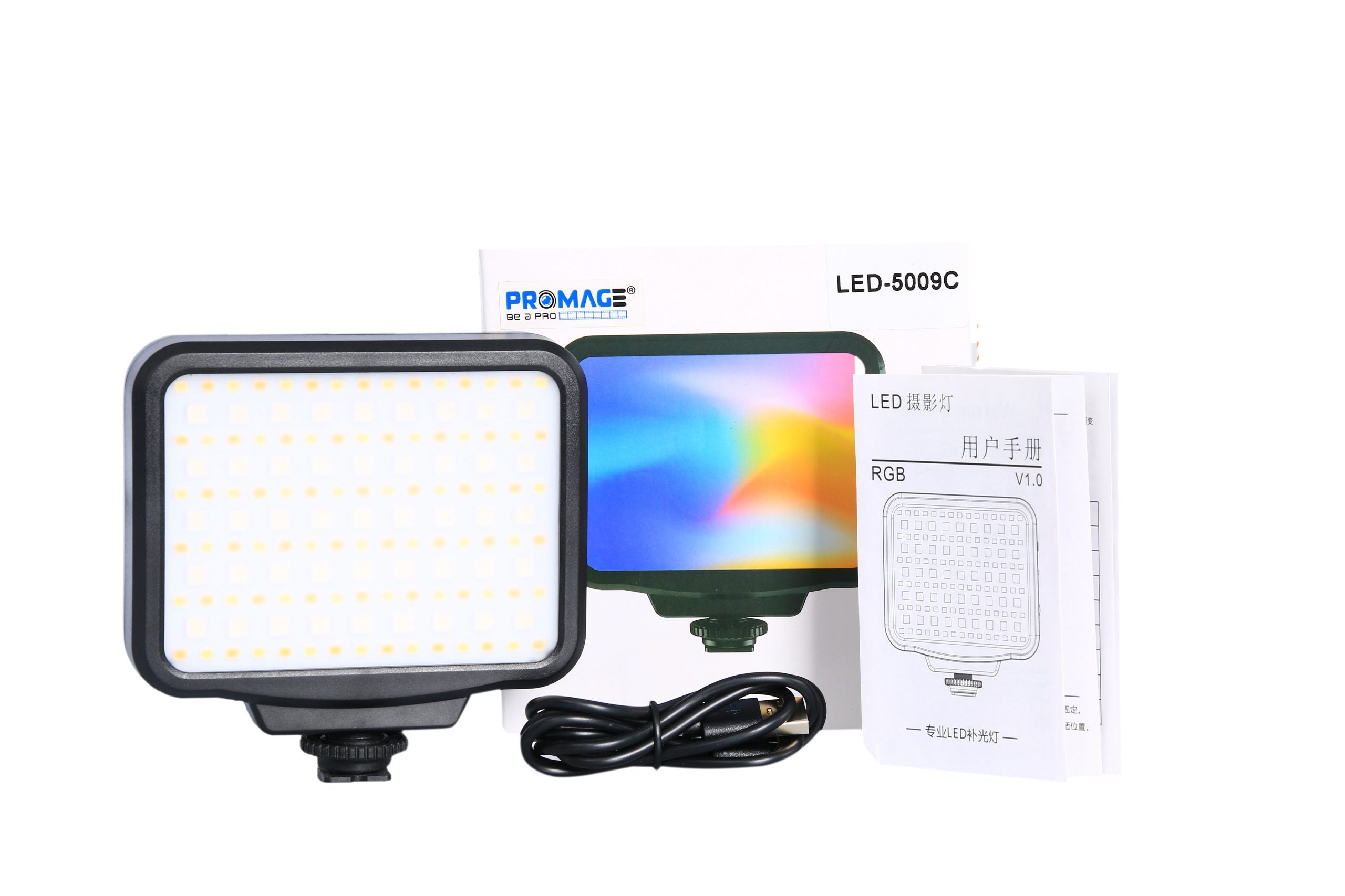 PROMAGE RGB LED VIDEO LIGHT 5009C