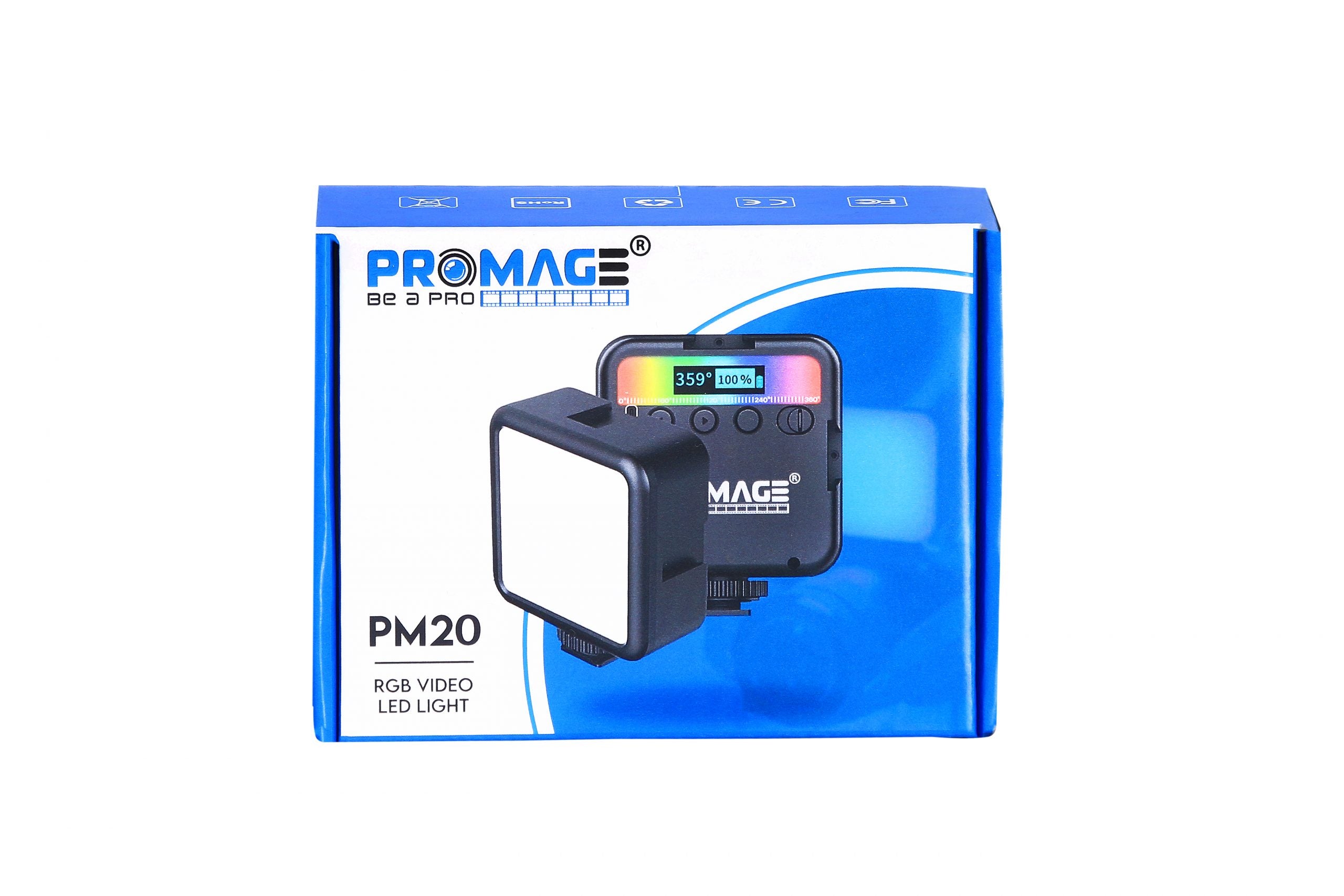 PROMAGE RGB VIDEO LIGHT PM20 R