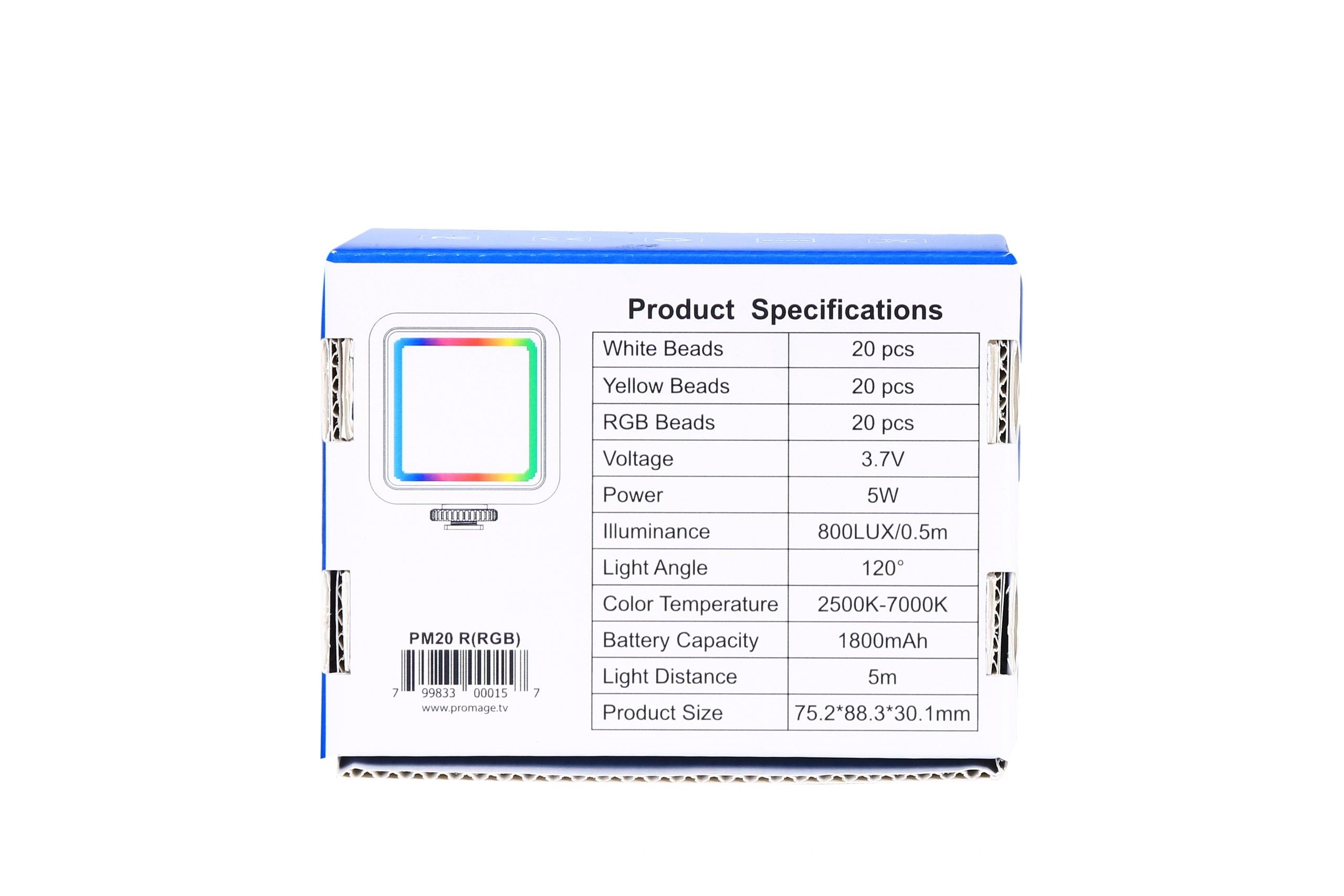 PROMAGE RGB VIDEO LIGHT PM20 R