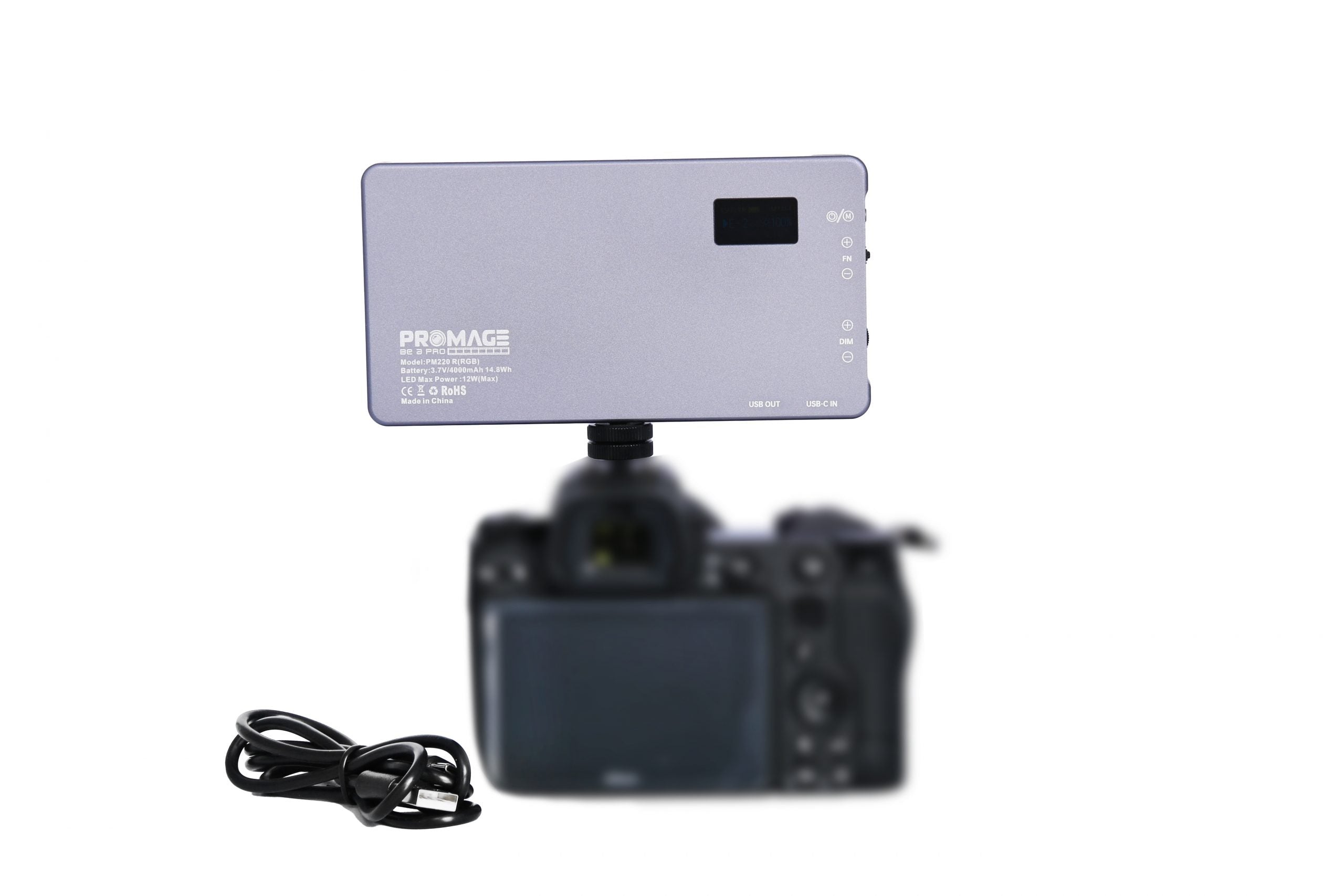 PROMAGE Professional Video Light LED PM-220R- RGB