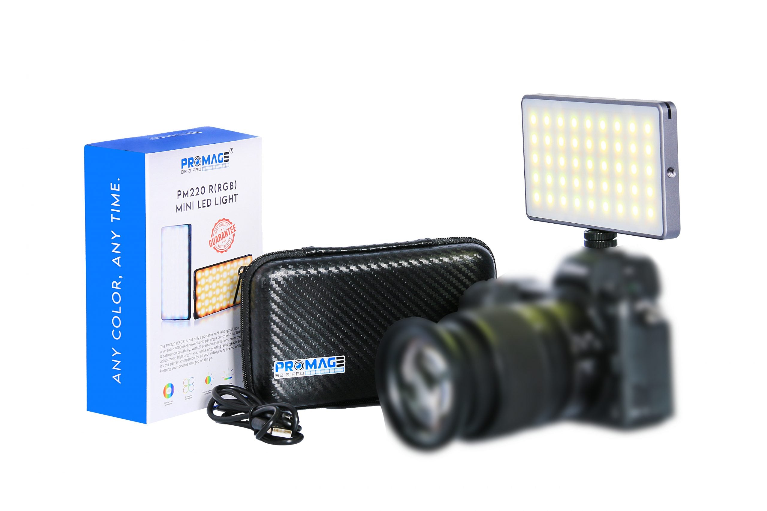 PROMAGE Professional Video Light LED PM-220R- RGB