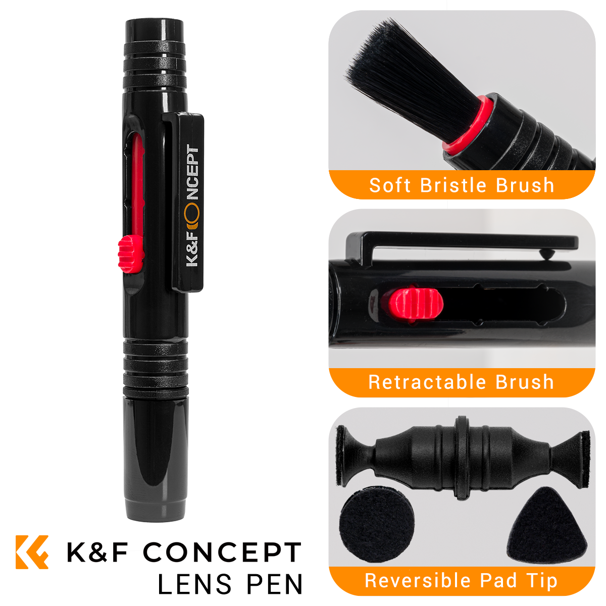 K&F Concept 4-in-1 Lens & Filter Cleaning Kit – view 2
