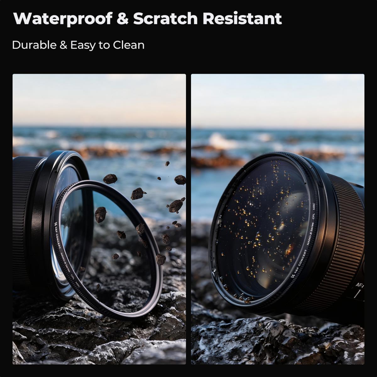 K&F Concept 67mm Nano-X CPL Circular Polarizing Filter – view 6