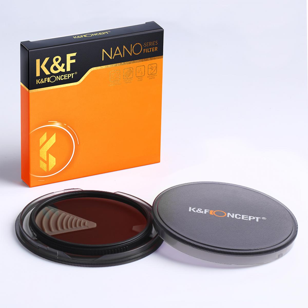 K&F Concept 67mm Nano-X CPL Circular Polarizing Filter – view 9