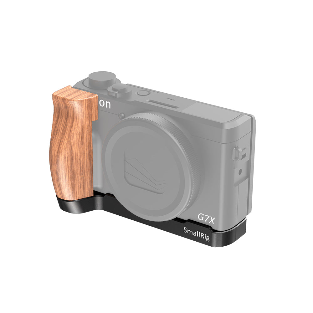 Smallrig L-Shaped Wooden Grip For Canon G7X Mark Iii Lcc2445