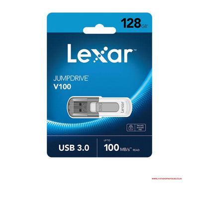 Lexar 128GB JumpDrive® V100 USB 3.0 flash drive