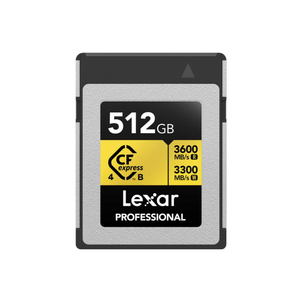 Lexar 512GB Type B Gold Memory Card