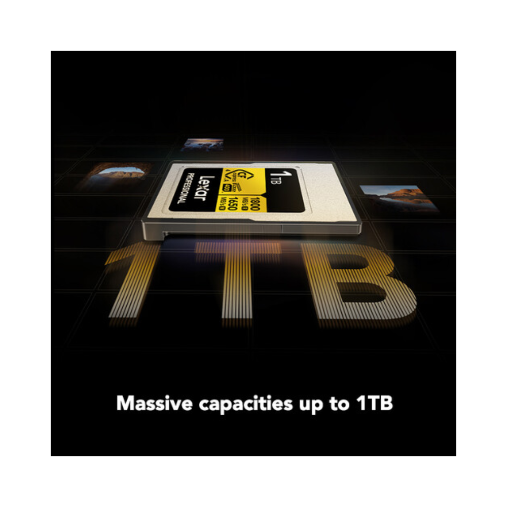 Lexar 1TB Type A Gold Memory Card