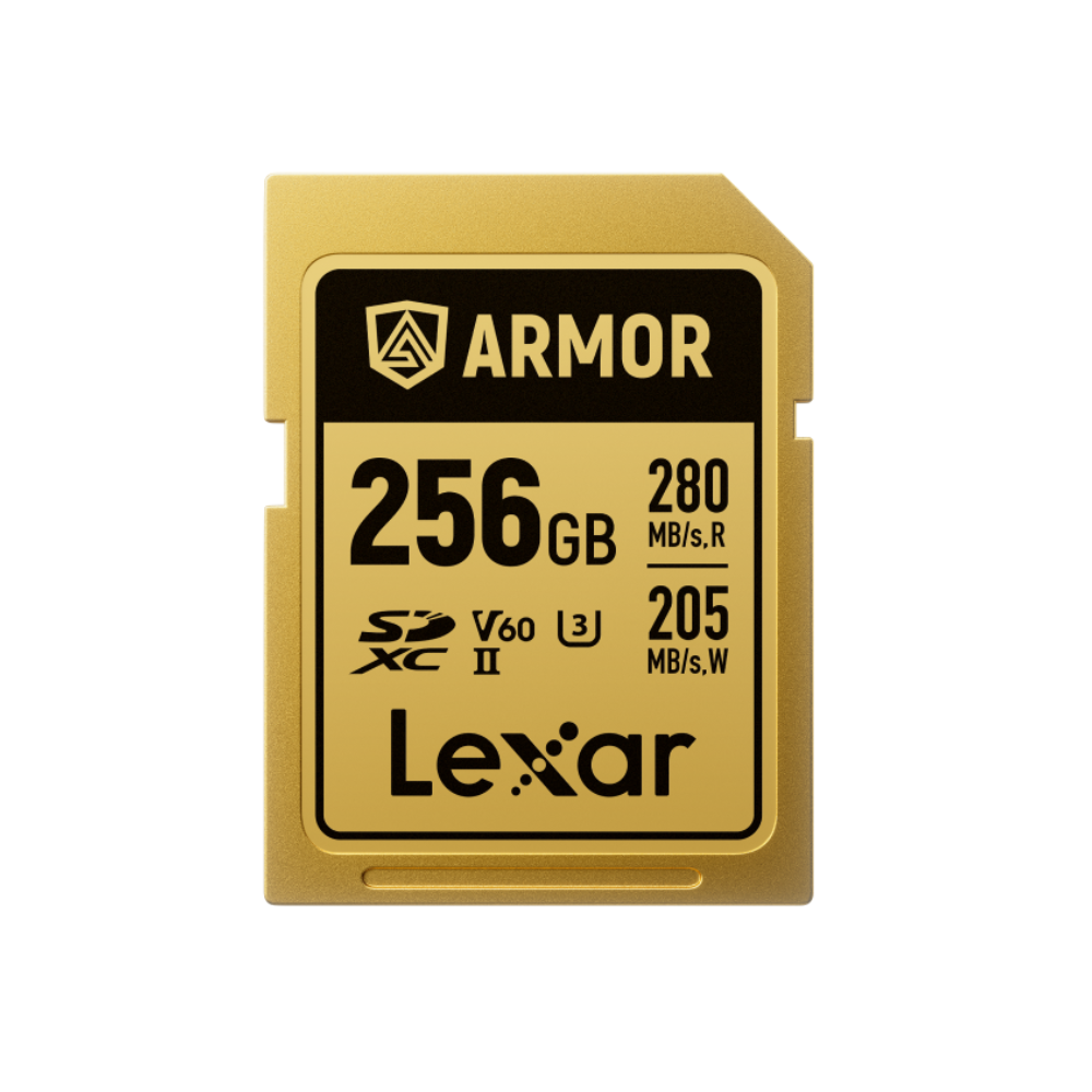 Lexar 256GB ARMOR Gold SDXC Memory Card