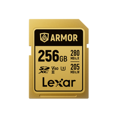 Lexar 256GB ARMOR Gold SDXC Memory Card