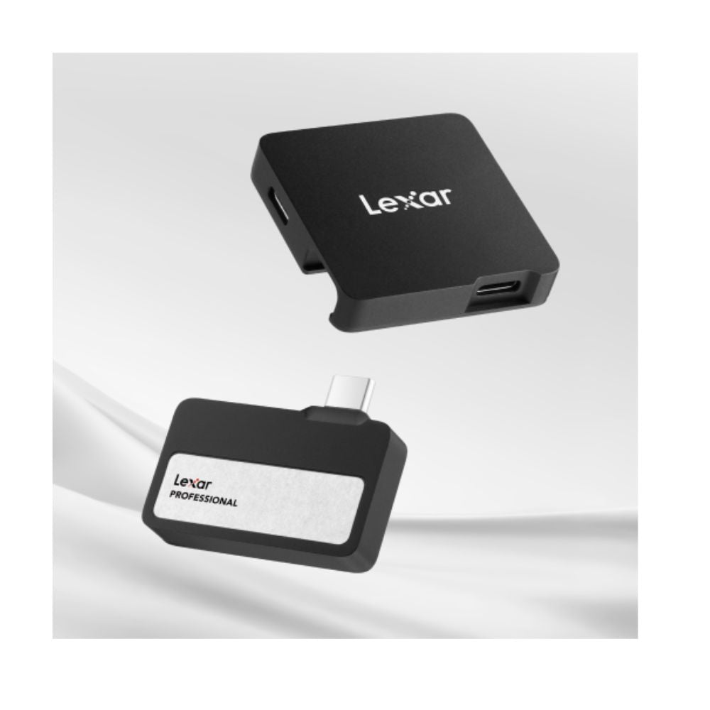 Lexar 2TB SL400 GO Portable SSD with Hub(black)
