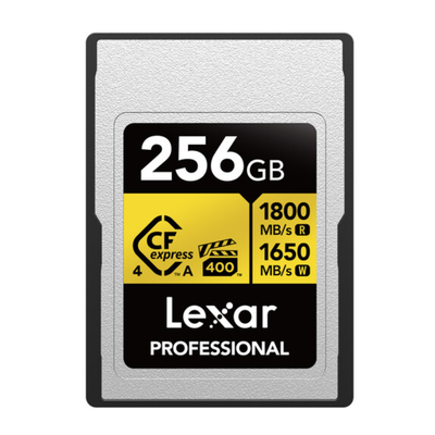 Lexar 256GB Type A Gold Memory Card