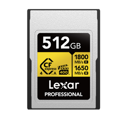 Lexar 512GB Type A Gold Memory Card