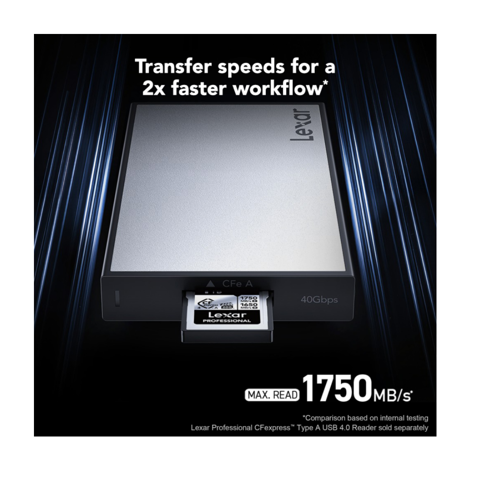 Lexar 256 Type A Silver Memory Card