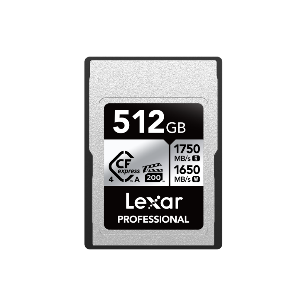 Lexar 512 Type A Silver Memory Card
