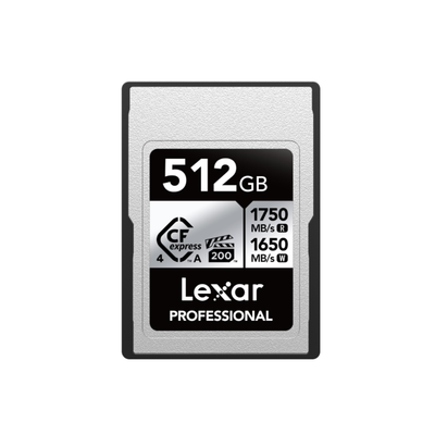 Lexar 512 Type A Silver Memory Card