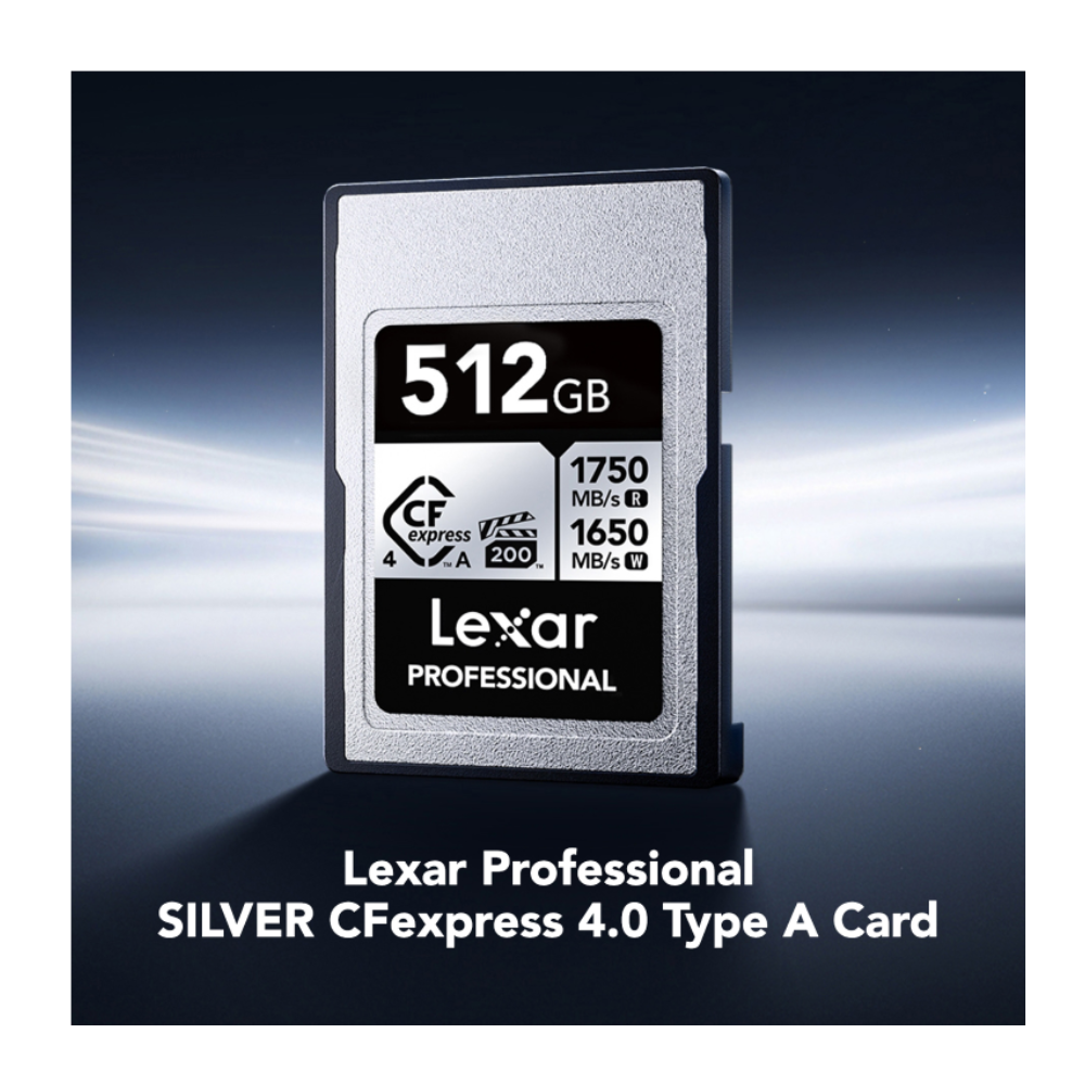 Lexar 512 Type A Silver Memory Card