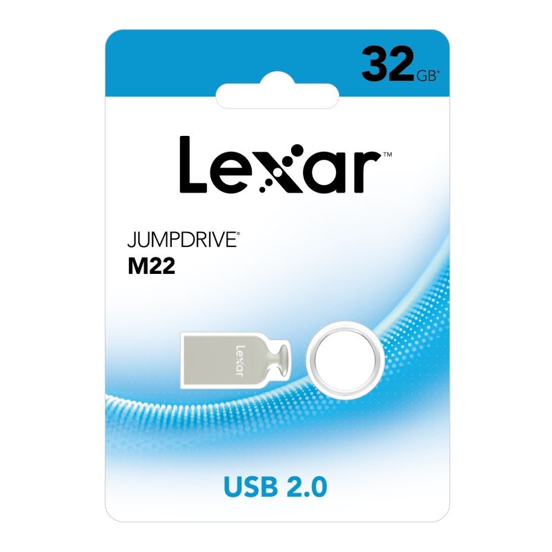 Lexar 32GB JumpDrive M22 USB2.0 Light Gold Flash Drive