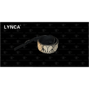 LYNCA JACQUARD LATHER CAMERA STRAP SQUARE LU4
