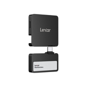Lexar 1TB Professional Go USB 3.2 Gen 2 Portable SSD with Hub (SL400) - Black