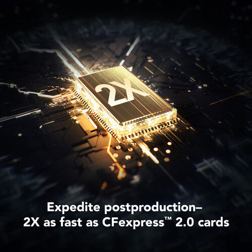 Lexar 256GB Professional GOLD CFexpress 4.0 Type B Memory Card
