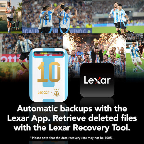 Lexar 512GB Air Elite Legends Series USB 3.2 Gen 1 Portable SSD (AFA Edition)