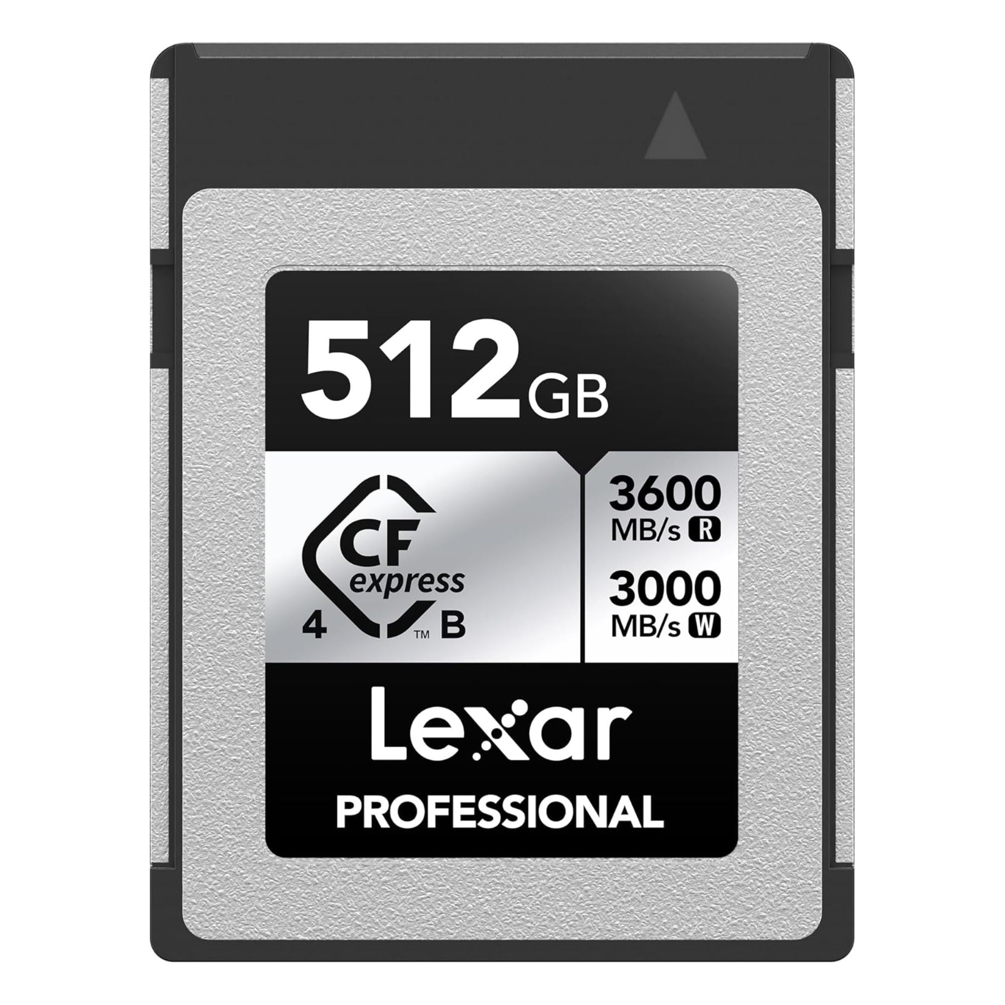 Lexar 512GB Professional CFexpress Type B Silver 4.0 Memory Card, for Photographers, Videographers, Up to 3600/3000 MB/s, 8K Video