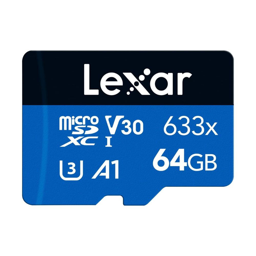 Lexar 64GB High-Performance 633x microSDXC™ UHS-I
