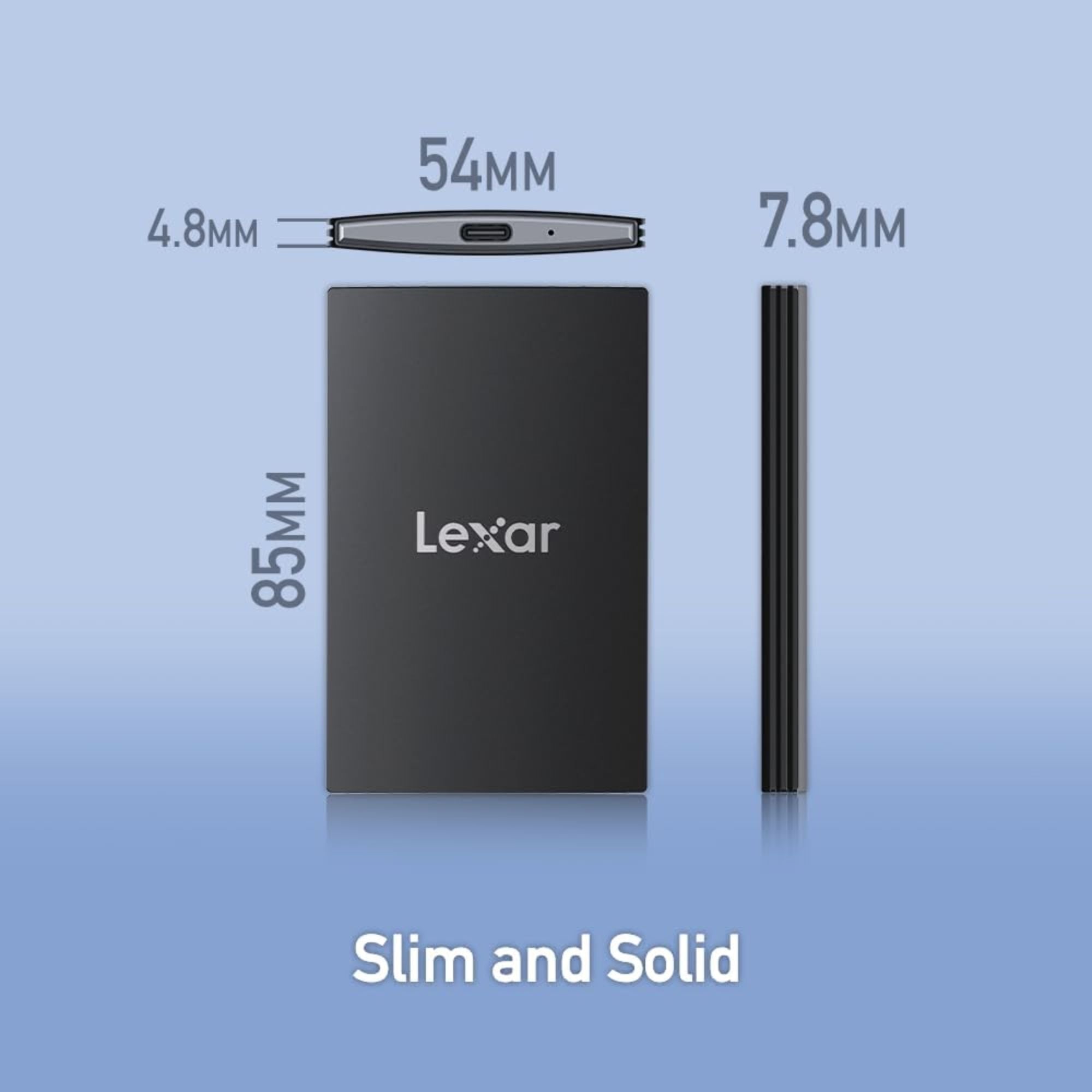 Lexar SL500 External SSD 1TB USB3.2 Gen2x2