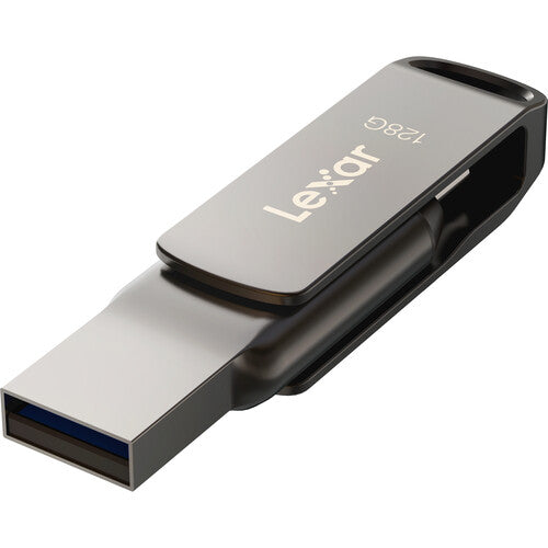 LEXAR Dual Type-C and Type-A 128GB USB 3.2 Fash Drive, Up TO 130MB/S READ