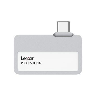 Lexar 2TB Professional Go USB 3.2 Gen 2 Portable SSD (SL400) - Silver