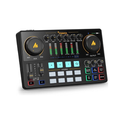 MAONO Caster AME2 10-Channel Podcast Audio Interface